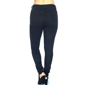 Shred Skinny Pants In Black - Dainty Hooligan